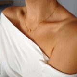 GG UNIQUE GOLD CIRCLE KARMA NECKLACE