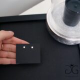 GGUNIQUE MINIMAL SILVER CUBES
