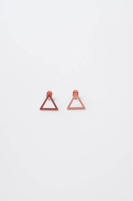 Minimalist triangle earrings -GG Unique