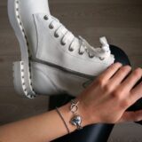 Large chain and pearl mass trendy bracelet - GG UNIQUE