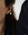 Ear cuff with a freshwater pearl - GG UNIQUE