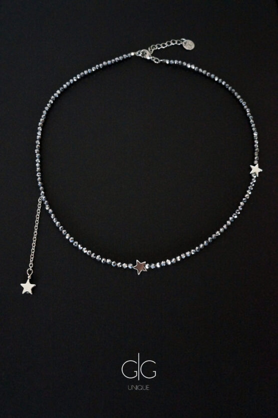 Star necklace from terahertz stone GG UNIQUE