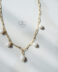 Stylish massive chain with big freshwater pearls - GG UNIQUE