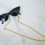 Glasses chain gold plated stainless steel - GG UNIQUE