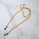 Glasses chain gold plated stainless steel - GG UNIQUE