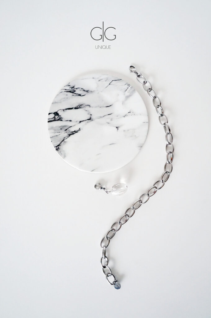 Anklet with mountain crystal - GG UNIQUE