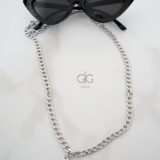 Stainless steel glasses chain - GG UNIQUE