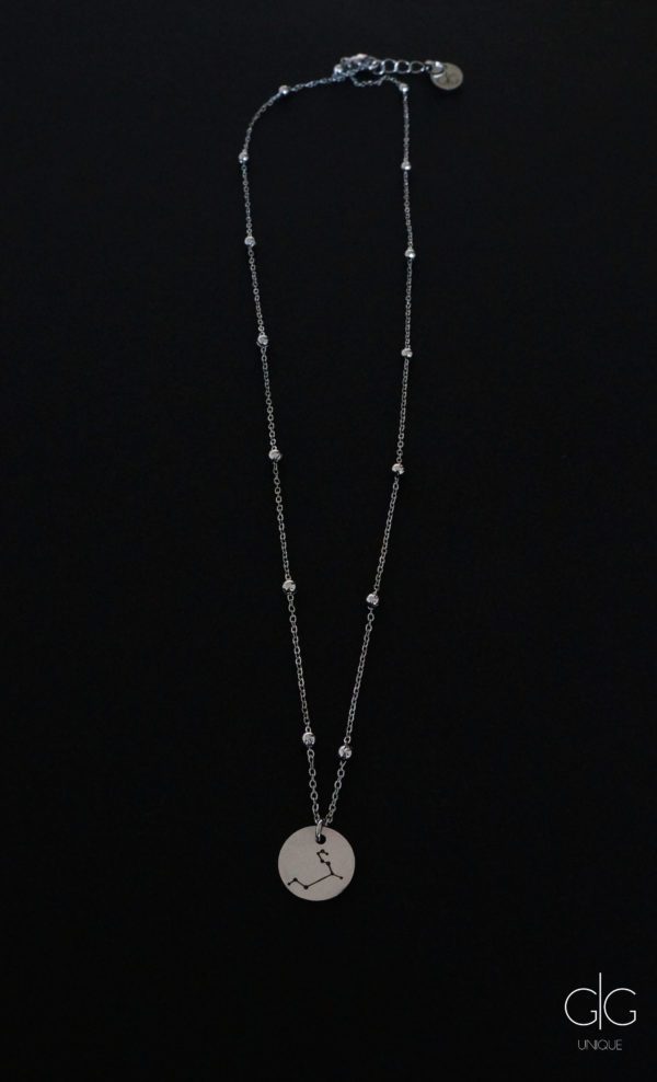 Stainless steel zodiac necklace - GG UNIQUE