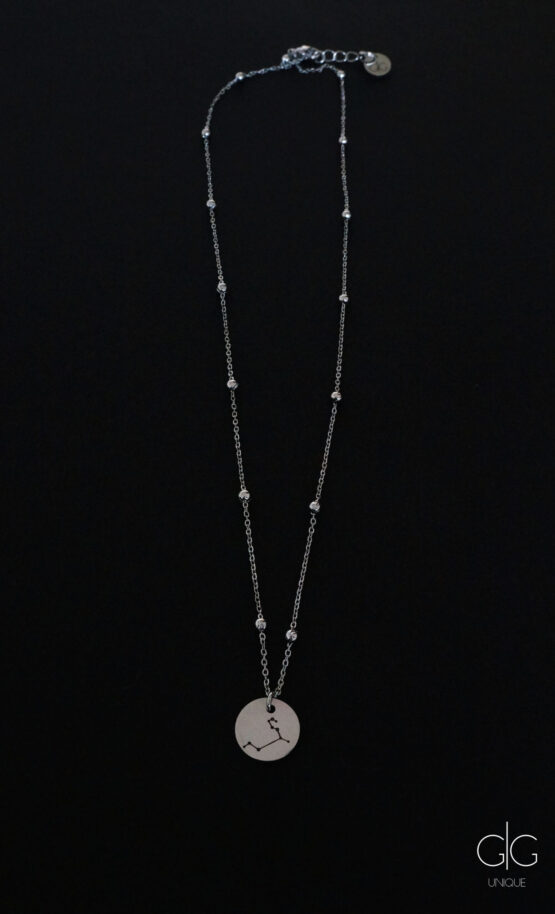 Stainless steel zodiac necklace - GG UNIQUE