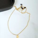 Thin glasses chain gold plated stainless steel - GG UNIQUE