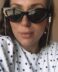 Thin gold plated glasses chain with freshwater pearls - GG UNIQUE