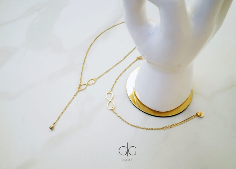 Minimal gold infinity bracelet - GG UNIQUE
