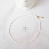 Delicate small pearl necklace - GG UNIQUE