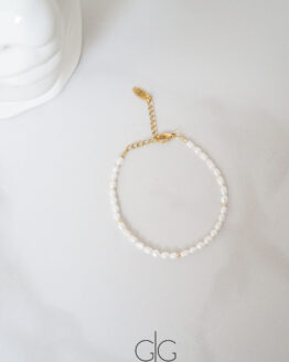Delicate small pearl bracelet - GG UNIQUE