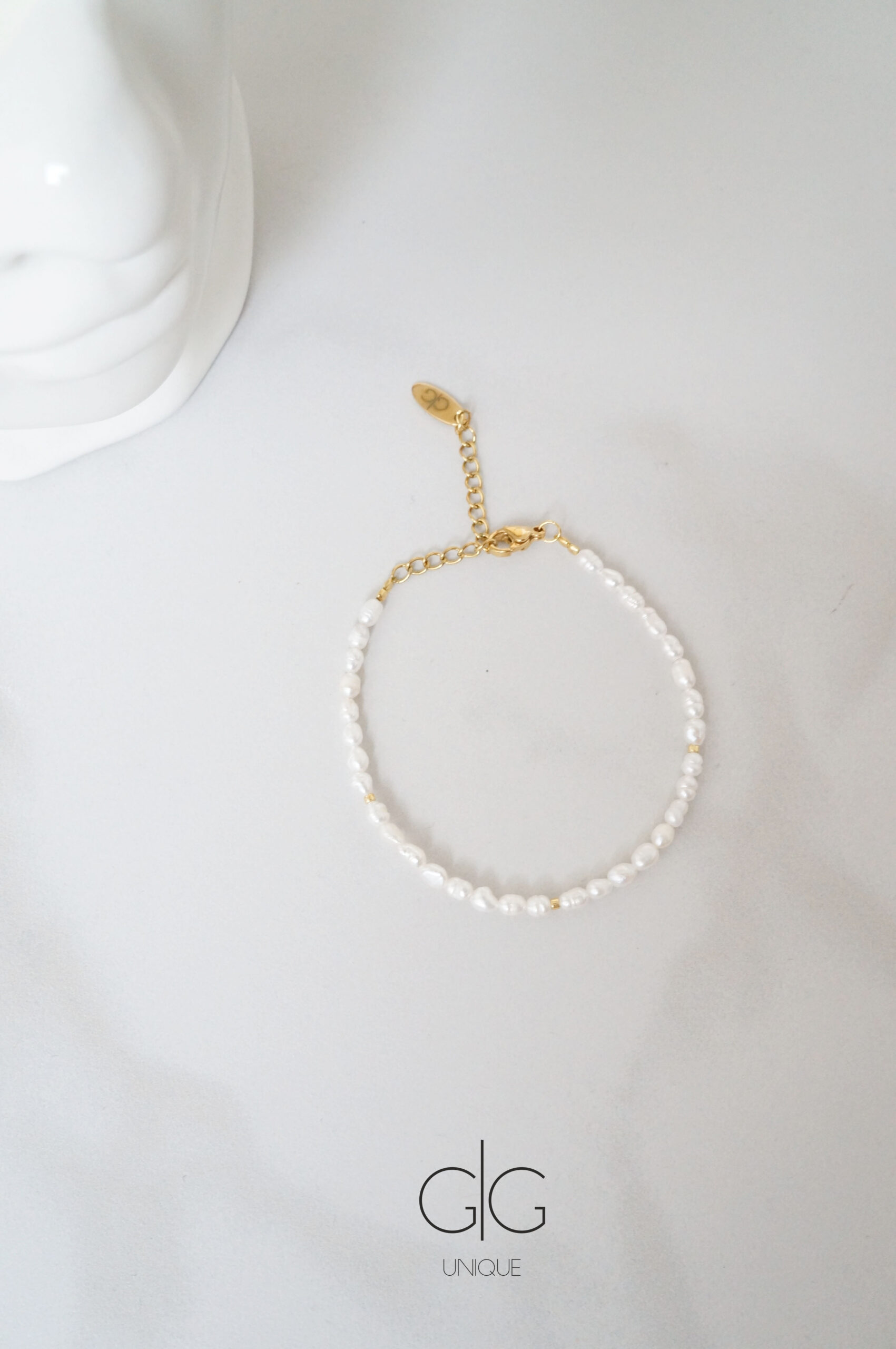 Delicate small pearl bracelet - GG UNIQUE