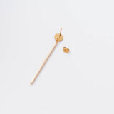 Minimal style long gold stick earrings - GG UNIQUE