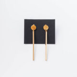 Minimal style long gold stick earrings - GG UNIQUE