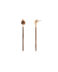 Minimal style long gold stick earrings - GG UNIQUE