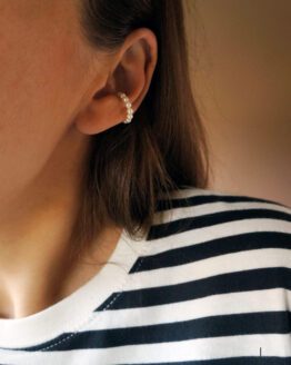 White pearl ear cuff - GG UNIQUE