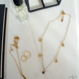 Minimal star necklace in gold GG UNIQUE