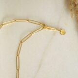Simple necklace chain in gold GG UNIQUE