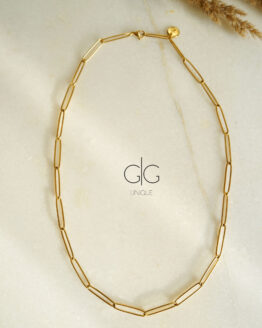 Simple necklace chain in gold GG UNIQUE