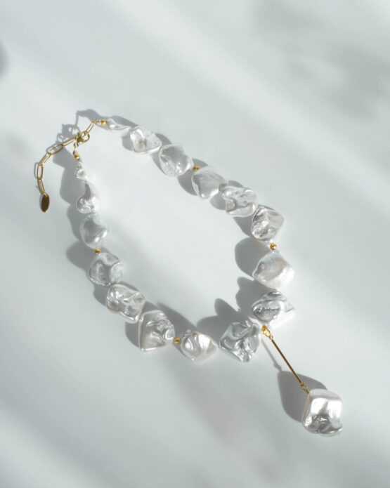 Exclusive large pearl mass necklace - GG Unique
