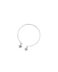 Stainless steel bangle bracelet with stars - GG Unique