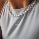 Pearl and vibrant color necklace - GG UNIQUE