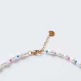 Pearl and vibrant color necklace - GG UNIQUE