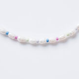 Pearl and vibrant color necklace - GG UNIQUE