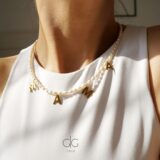 Small pearl necklace "MAMA" - GG UNIQUE