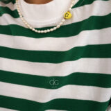 Trendy smile and pearl necklace - GG UNIQUE