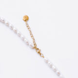 Trendy smile and pearl necklace - GG Unique