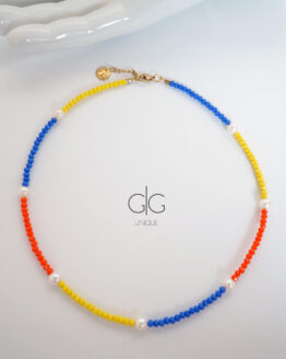 Multi color Bonita necklace - GG UNIQUE