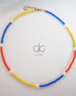 Multi color Bonita necklace - GG UNIQUE