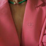 Green color candy heart rubber necklace - GG UNIQUE