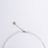 Small pearl necklace with a silver heart - GG Unique