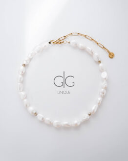 Exclusive line freshwater pearls choker - GG Unique