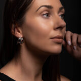 Triple hoop earrings in silver - GG Unique