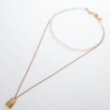 Delicate small pearl jewelry set - GG Unique