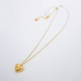 Long necklace chain with a heart pendant - GG UNIQUE