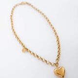 Massive chain with heart - GG Unique