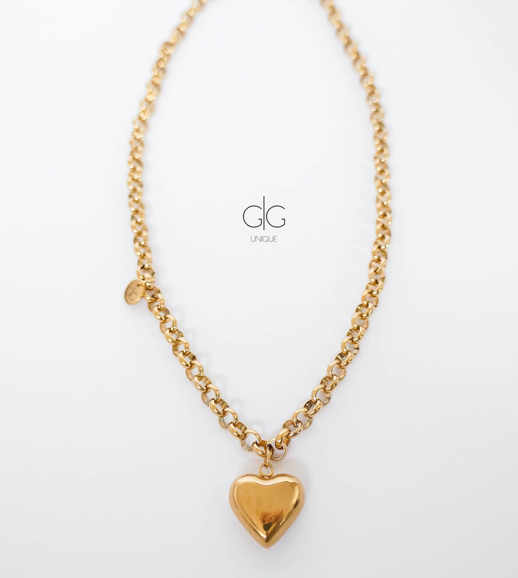 Massive chain with heart | GG UNIQUE