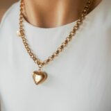 Massive chain with heart - GG Unique
