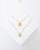 Delicate double layer coin necklace - GG Unique