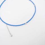 Blue crystals star necklace - GG Unique