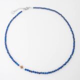 Blue lazurite stone necklace - GG Unique
