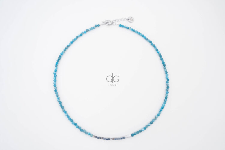 Apatite stone necklace - GG Unique