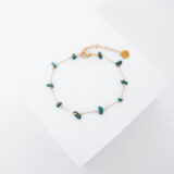 Malachite stones chain bracelet - GG Unique